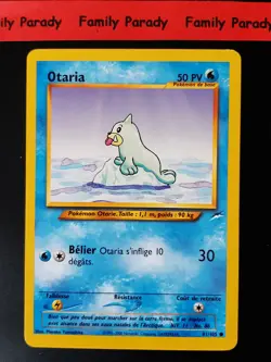 Otaria 50pv 81/105 Carte Pokemon Wizards Neo Destiny Edition Francaise Occ 350 - Image 1