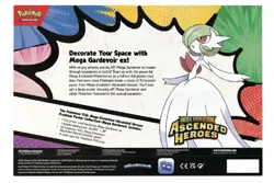 Pokemon TCG : Ascended Heroes: Premium Poster Collection: Mega Gardevoir 20/03 - Image 2