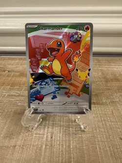 Charmander Pokemon MEP 038 First Partner Illustration Rare Promo - Image 1