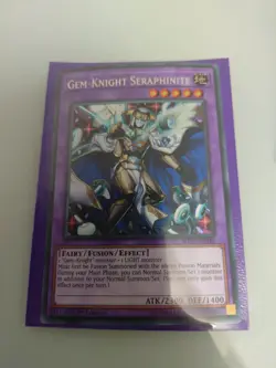 Yu-Gi-Oh! Gem-Knight Seraphinite SHVA-EN048 1st Edition Secret Rare NM - Image 1
