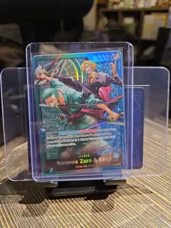 Roronoa Zoro & Sanji Leader Holo ST12-001 English NM-Mint - Image 1