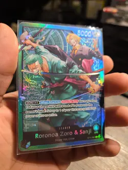 Roronoa Zoro & Sanji Leader Holo ST12-001 English NM-Mint - Image 3