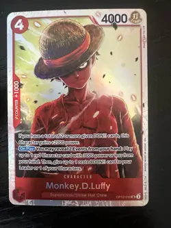 One Piece Choose Your Card OP12 Legacy Of The Master Rare & SR English Near Mint - Image 1