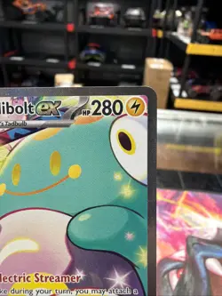 Ionos Bellibolt Ex 183/159 Pokemon Card From Journey Together Pack Fresh NM - Image 3