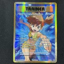 Pokemon TCG Misty's Determination Full Art Ultra Rare Card 108/108 XY Evolutions - Image 1