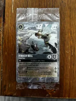 Disney Lorcana - Tinkerbell Giant Fairy - Glimmer Foil Promo Card - 11/P3 Sealed - Image 1