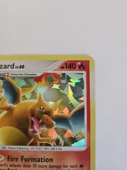 Charizard Platinum Arceus Promo Cracked Ice Holo 1/99 Pokemon Card 2009 - Image 3