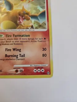 Charizard Platinum Arceus Promo Cracked Ice Holo 1/99 Pokemon Card 2009 - Image 5