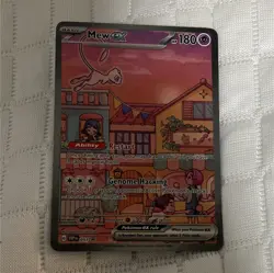 Pokemon Mew ex 053 Scarlet & Violet Promo Holo EX Card 180 HP - Image 1