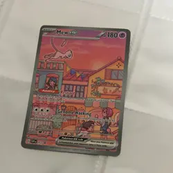 Pokemon Mew ex 053 Scarlet & Violet Promo Holo EX Card 180 HP - Image 2