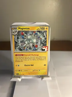 Magneton 059/191 Play Pokemon League Stamp Rare NM Pokemon Card Surging Sparks - Image 1