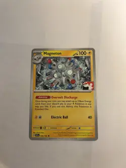 Magneton 059/191 Play Pokemon League Stamp Rare NM Pokemon Card Surging Sparks - Image 3
