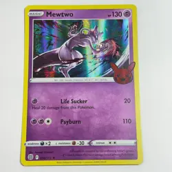 Mewtwo 056/172 Rare Holo Card Trick or Trade BOOster Pokemon TCG NM - Image 1