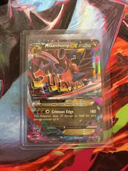 M Garchomp EX XY168 Holo Black Star Promo Card - Image 1