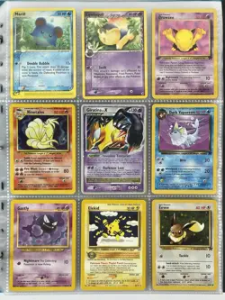 Pokemon Card Collection VTG Binder Holo Rare 1st E-Reader WoTC Giratina Vaporeon - Image 1