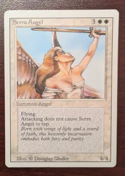 Serra Angel Revised Magic MTG Cards NM - Image 1