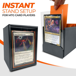 100+ MTG Deck Box - Durable, Modular Commander Deck Box with Magnetic Closure, F - Image 4
