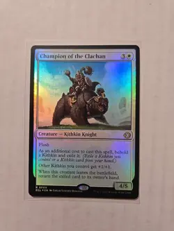 Champion of the Clachan (Foil) - Lorwyn Eclipsed - NM - Rare - Creature - Image 1