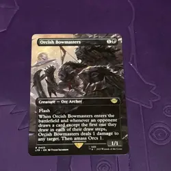 Orcish Bowmasters (Borderless) 433 MTG The Lord of the Rings (LTR) Rare NM - Image 1