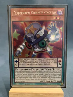BLLR-EN004 Performapal Odd-Eyes Synchron Secret Rare 1st Edition NM Yugioh - Image 1