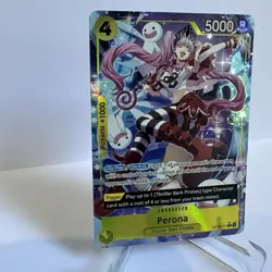 One Piece Perona OP14-111 SR Alternate Art - The Azure Sea's Seven - English - Image 2