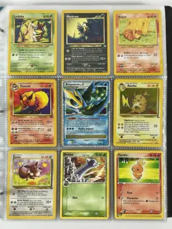 Pokemon Card Collection VTG Binder Holo Rare 1st E-Reader WoTC Empoleon Raichu - Image 1