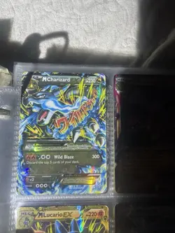 M Charizard EX Pokemon trading card from the 2014 XY Flashfire set 69/106 - Image 1