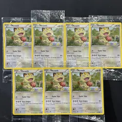 Pokemon TCG Meowth 67/108 Build-a-Bear Workshop Stamped Promo Card New & Sealed - Image 1