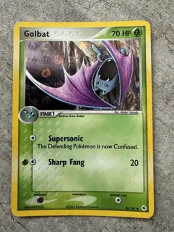 Pokemon Card TCG Golbat Reverse Holo EX Hidden Legends 36/101 - LP - Image 1