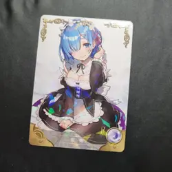 Rem Re:Zero Goddess Story WAIFU ANIME CARD - Image 3