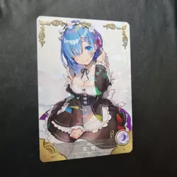 Rem Re:Zero Goddess Story WAIFU ANIME CARD - Image 4