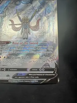 Pokemon TCG Zacian V Crown Zenith: Galarian Gallery NM Card #GG48 Ultra Rare - Image 4
