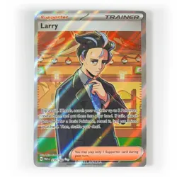 Pokemon - Larry - 235/182 - SV Paradox Rift - Full Art Trainer Card - Image 1