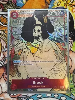 Brook ST01-011 1st Anniversary Set Promo One Piece Card English with Free Gift - Image 1