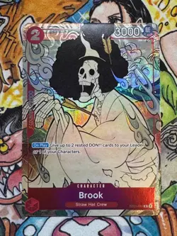 Brook ST01-011 1st Anniversary Set Promo One Piece Card English with Free Gift - Image 2