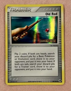 Old Rod | Dragon Frontiers 78/101 | Reverse Holo Stamped | Pokemon Card TCG | LP - Image 1