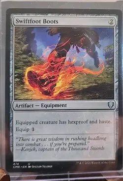 Swiftfoot Boots Commander Legends MTG Regular Near Mint - Image 3