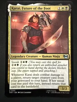 Karai, Future of the Foot #151 MTG Teenage Mutant Ninja Turtles Universes Beyond - Image 1