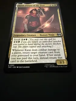 Karai, Future of the Foot #151 MTG Teenage Mutant Ninja Turtles Universes Beyond - Image 3