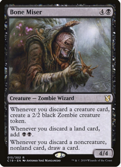 Bone Miser — Commander 2019 (C19) | LP [MTG] - Image 1
