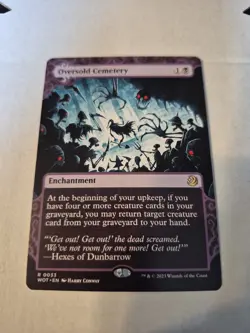 Oversold Cemetery Wilds of Eldraine: Enchanting Tales Regular - Image 1