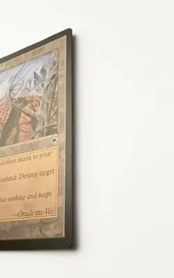 Magic The Gathering Wasteland Tempest Land MTG LP/NM Vintage - Image 5