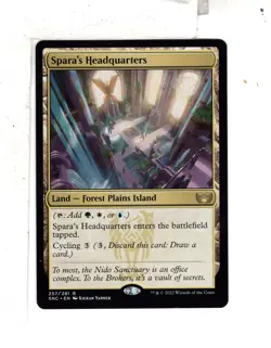 MTG SkeenAB Spara's Headquarters from New Capenna. NM. - Image 1