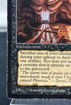 Magic the Gathering (MTG) Gate to Phyrexia - Antiquities Uncommon 1994 HP - Image 5