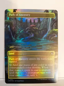 Path of Ancestry (Borderless) Commander Masters Foil - Image 1