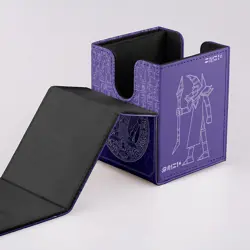 Yugioh TCG Dark Magician Purple 100 Card Deck Box with Ace Monster Display - Image 4