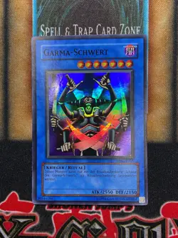 Yugioh Garma Sword TP8-EN005 TP8-DE005 Super Rare GERMAN LP - Image 1