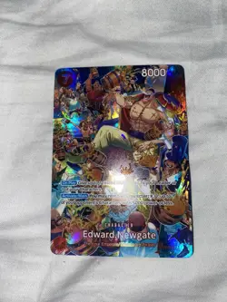 Edward.Newgate One Piece CCG Holo Character Card ST15-002 8000 Power - Image 4