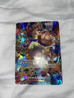 Edward.Newgate One Piece CCG Holo Character Card ST15-002 8000 Power - Image 5