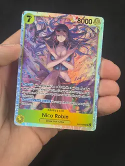 One Piece Heroine’s Edition Nico Robin EB03-055 Super RareNM - Image 2